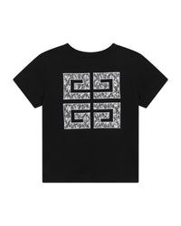 T-shirt with embroidery - Black