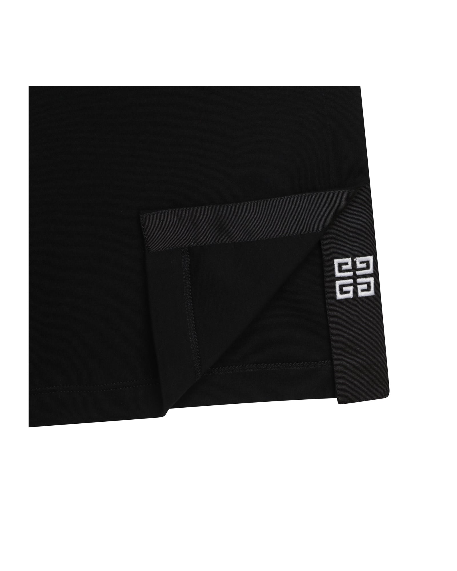 T-shirt avec broderie - Black