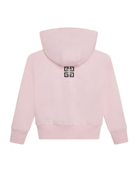 Cardigan à capuche en molleton - Marshmallow