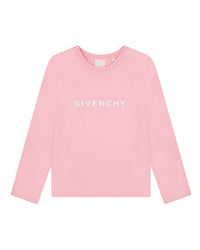 T-shirt manches longues impression 4G - Hortensia