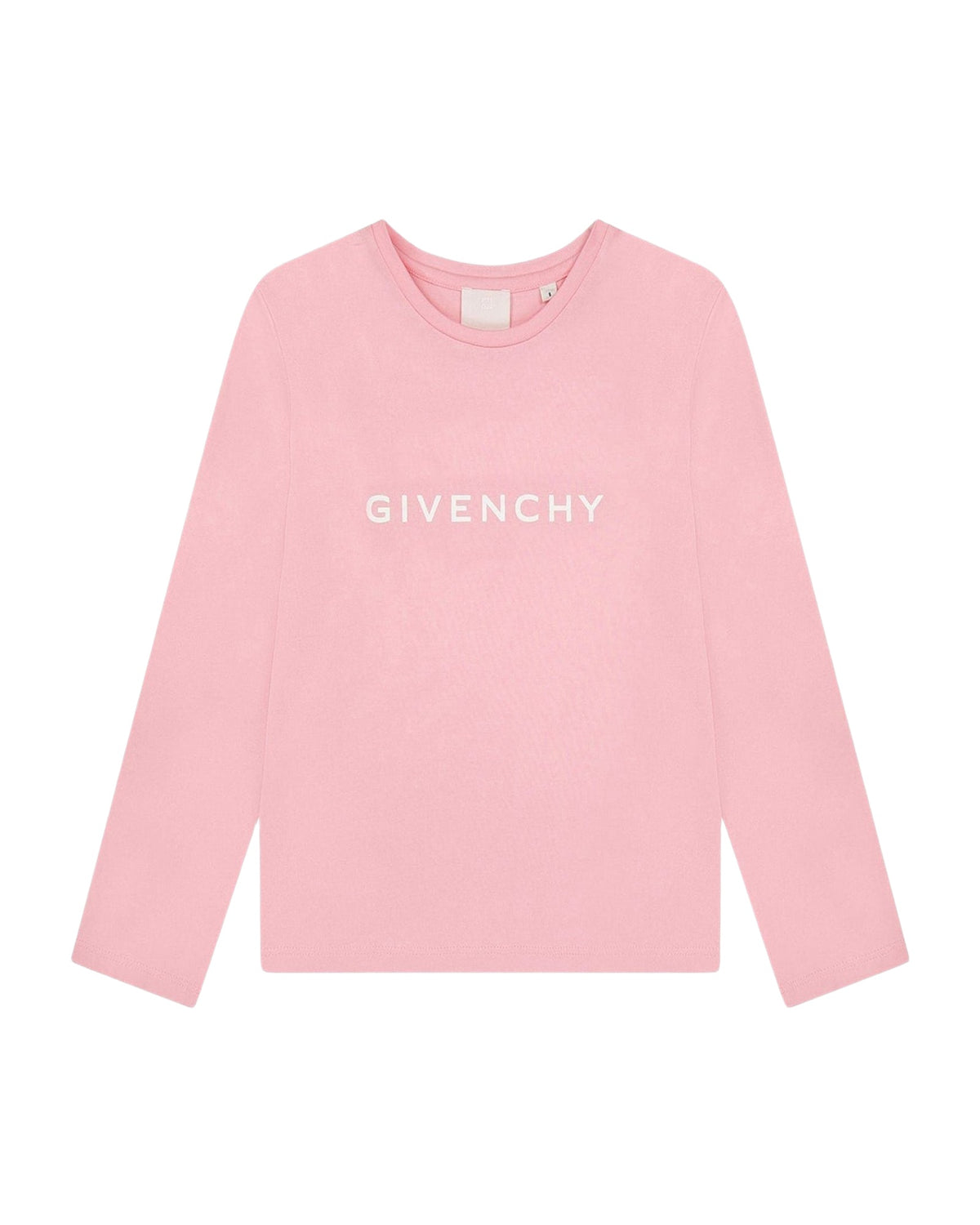 Printed long-sleeved T-shirt - Hydrangea