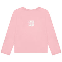 Printed long-sleeved T-shirt - Hydrangea