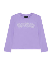 Embroidered T-shirt - Light Violet