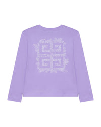 T-shirt à broderie - Light Violet
