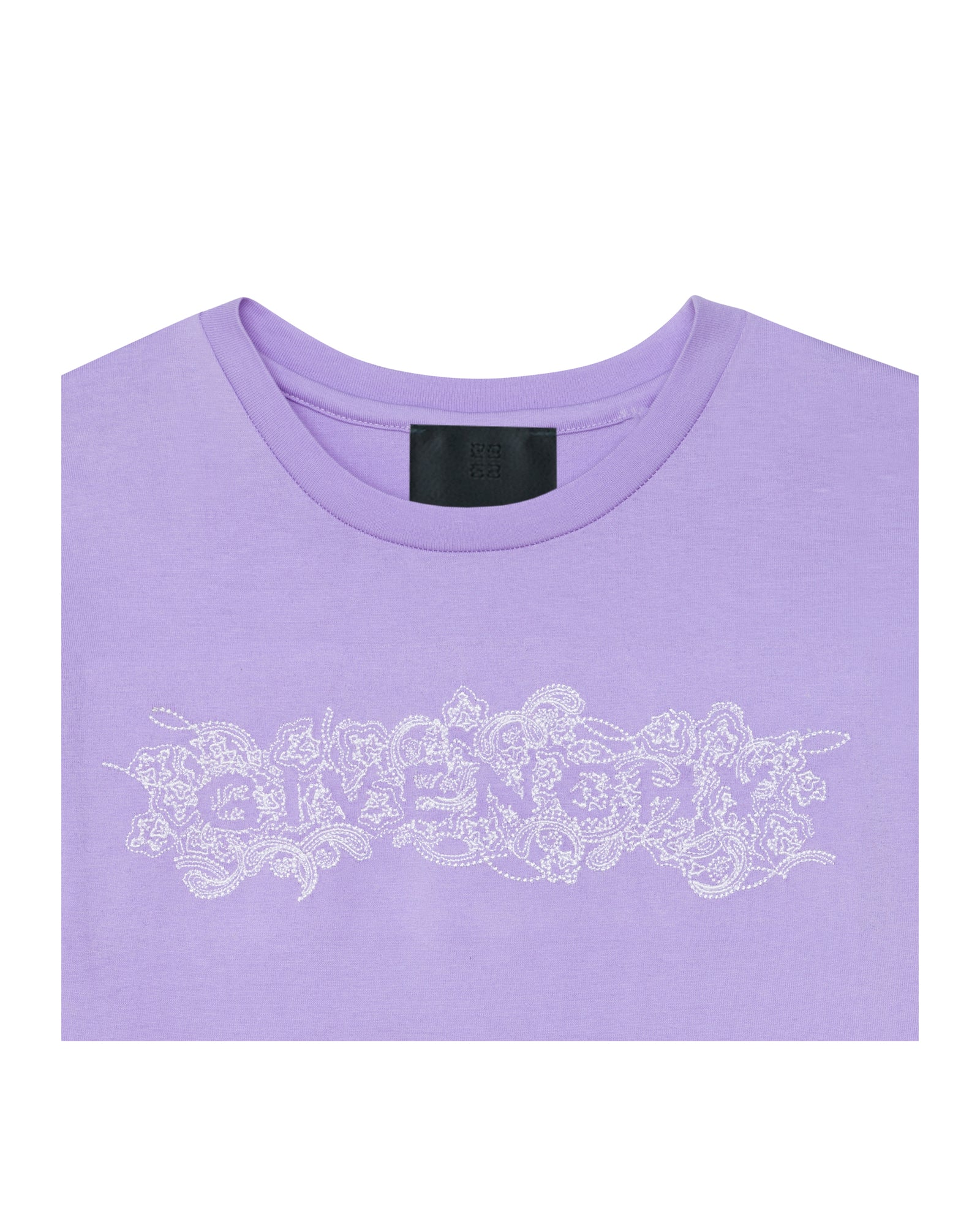 Embroidered T-shirt - Light Violet