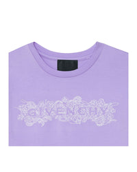 T-shirt à broderie - Light Violet