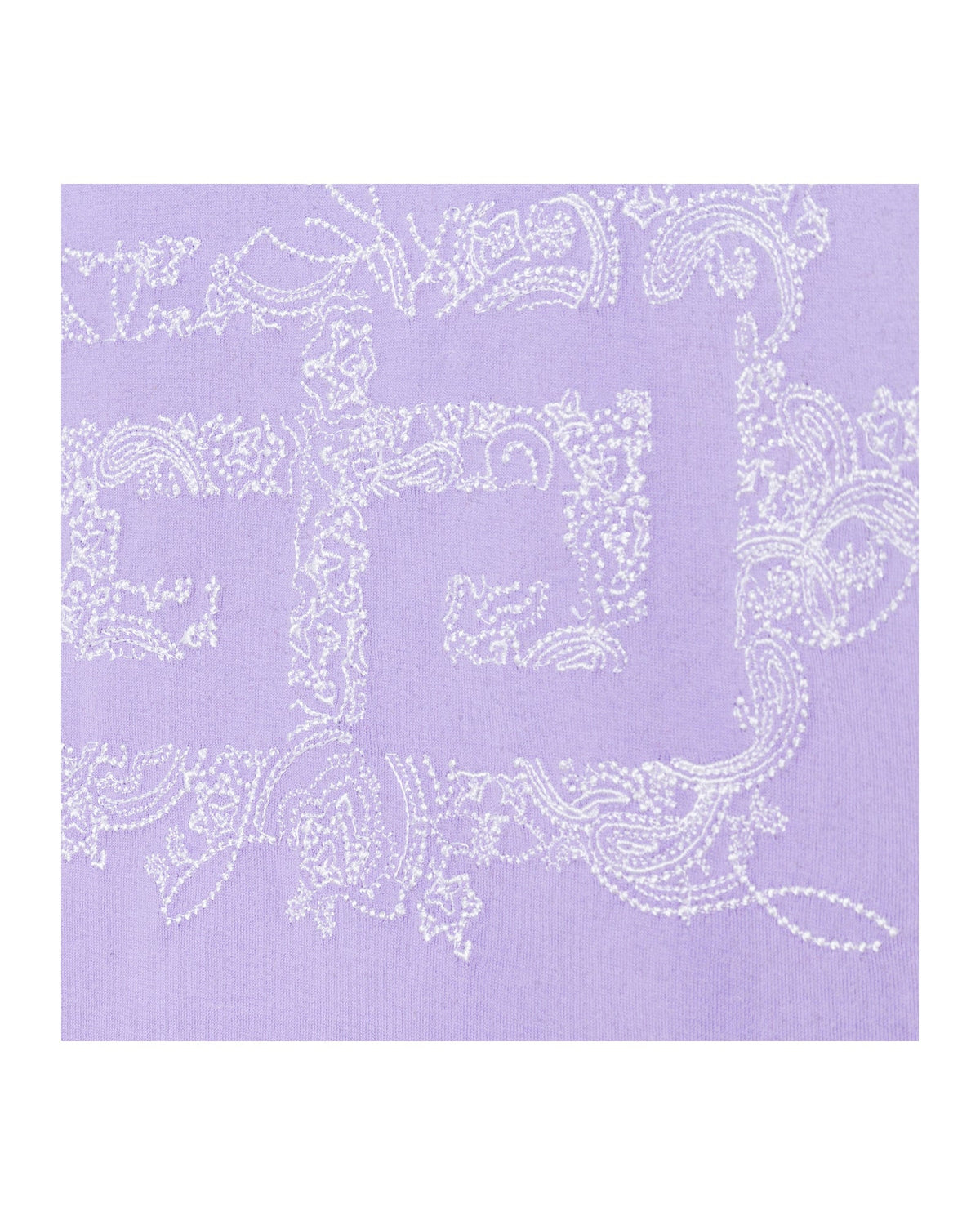 T-shirt à broderie - Light Violet