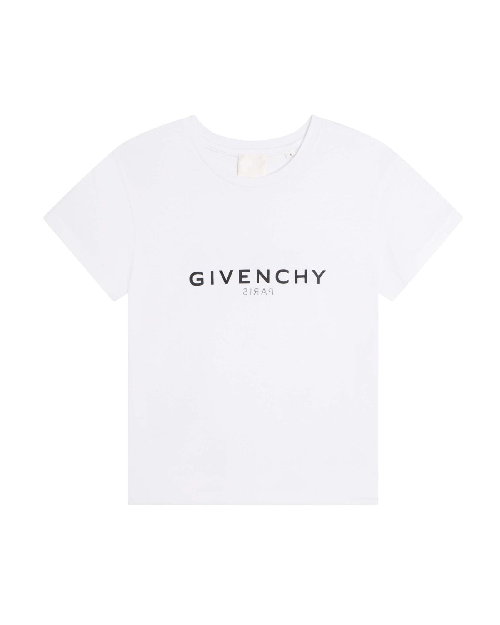 T-shirt jersey à manches courtes - Blanc