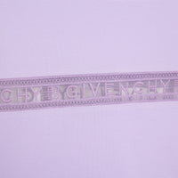 T-shirt avec bande en transparence - Mauve
