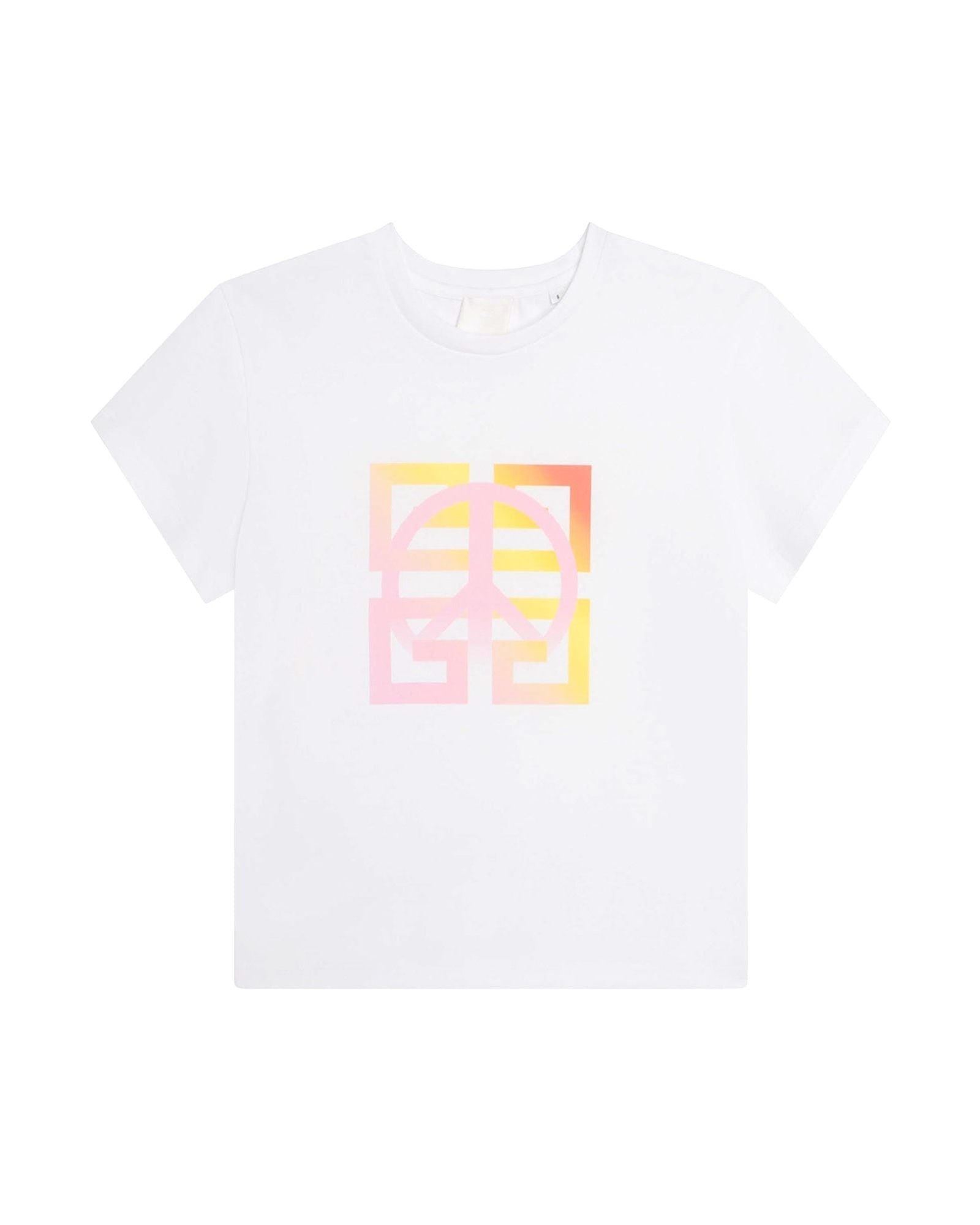 T-shirt logo manches courtes - Blanc