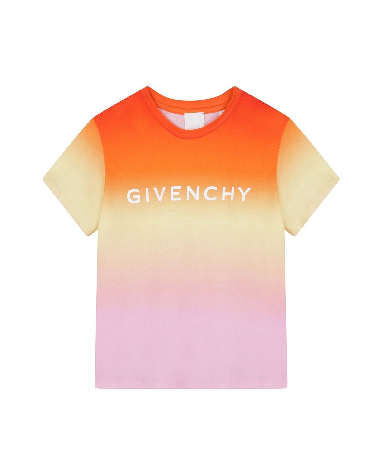 T-shirt à imprimé dégradé en coton - Unique