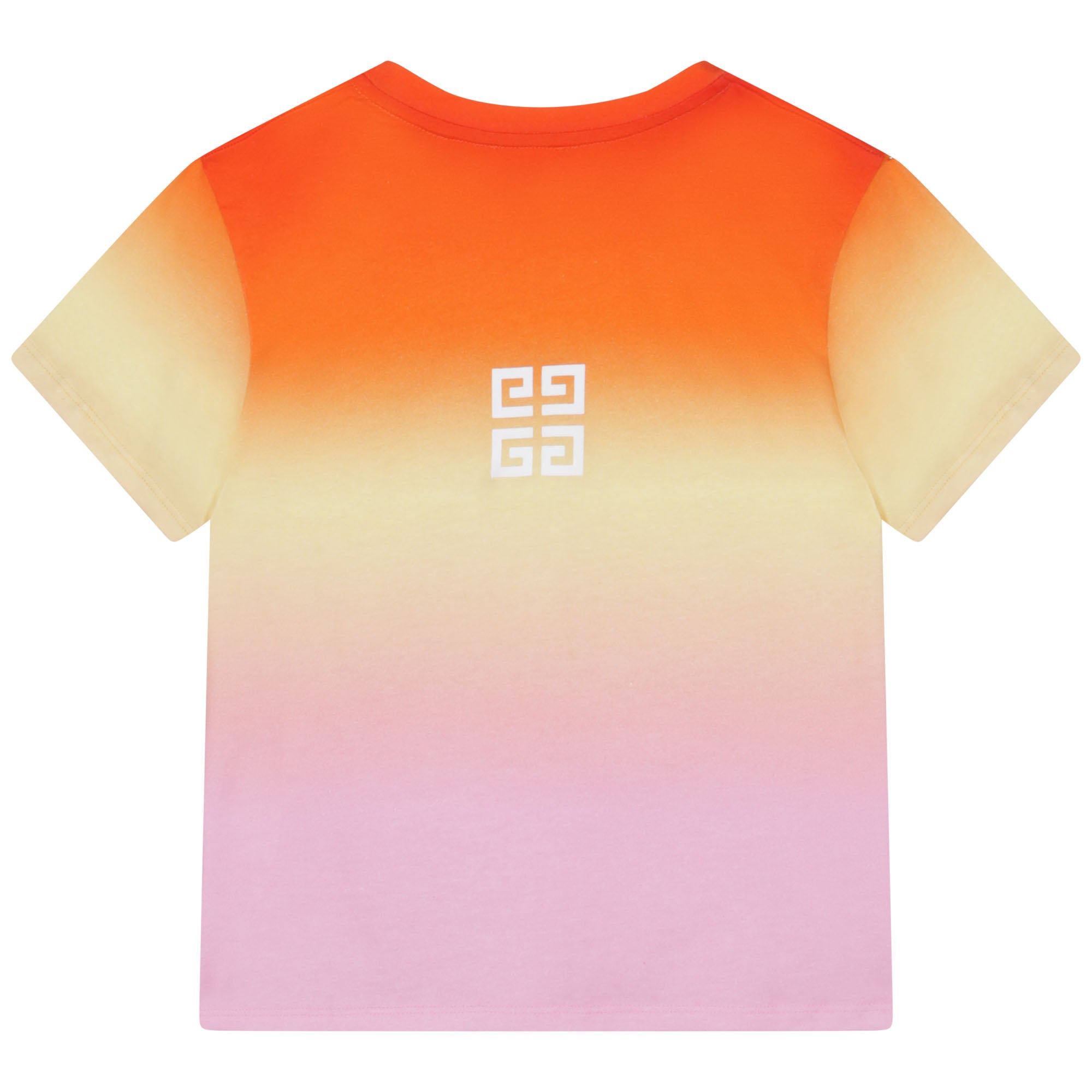 T-shirt à imprimé dégradé en coton - Unique