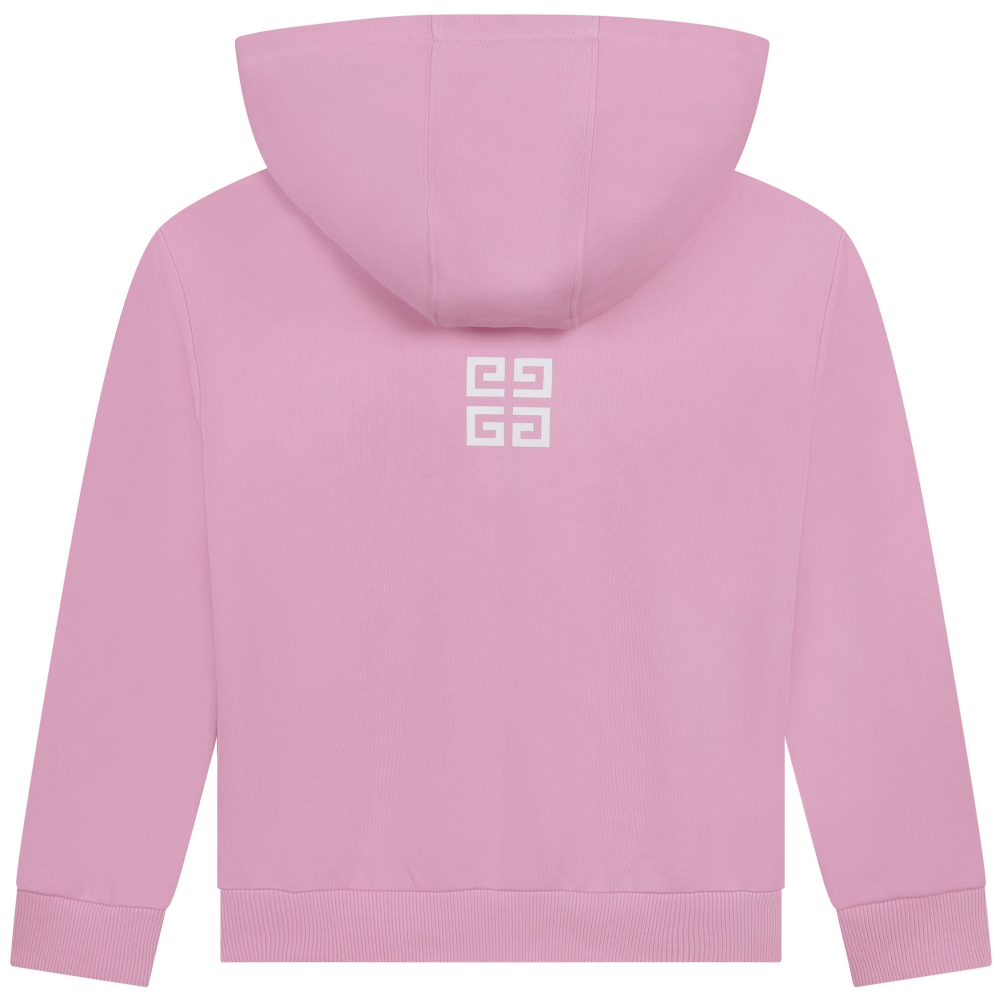 Cardigan à capuche en molleton - Rose Friandi