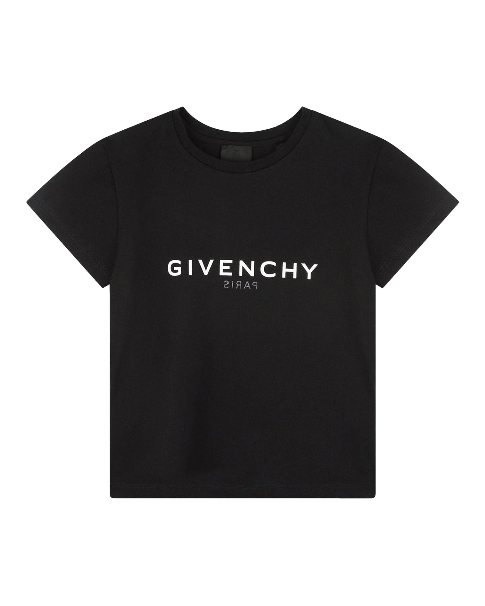 T-shirt à manches courtes en coton - Black