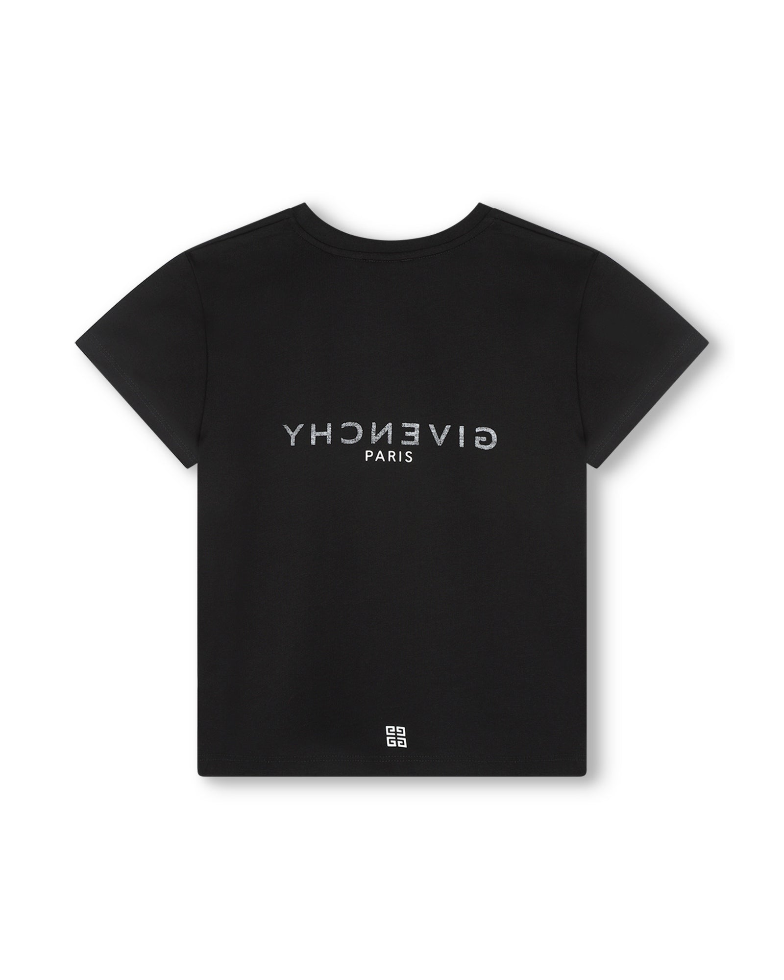 T-shirt à manches courtes en coton - Black