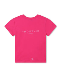 T-shirt à manches courtes en coton - Rose pep's