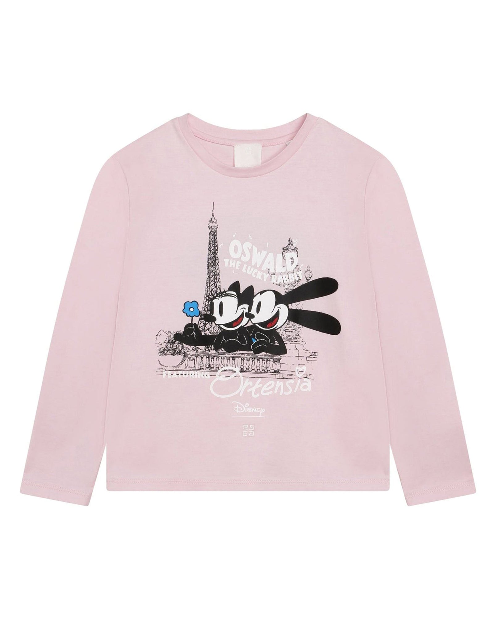 T-shirt à manches longues en coton - Marshmallow