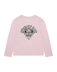 T-shirt à manches longues en coton - Marshmallow