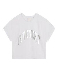 T-shirt à manches courtes en coton - Blanc