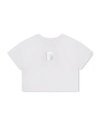 T-shirt à manches courtes en coton - Blanc