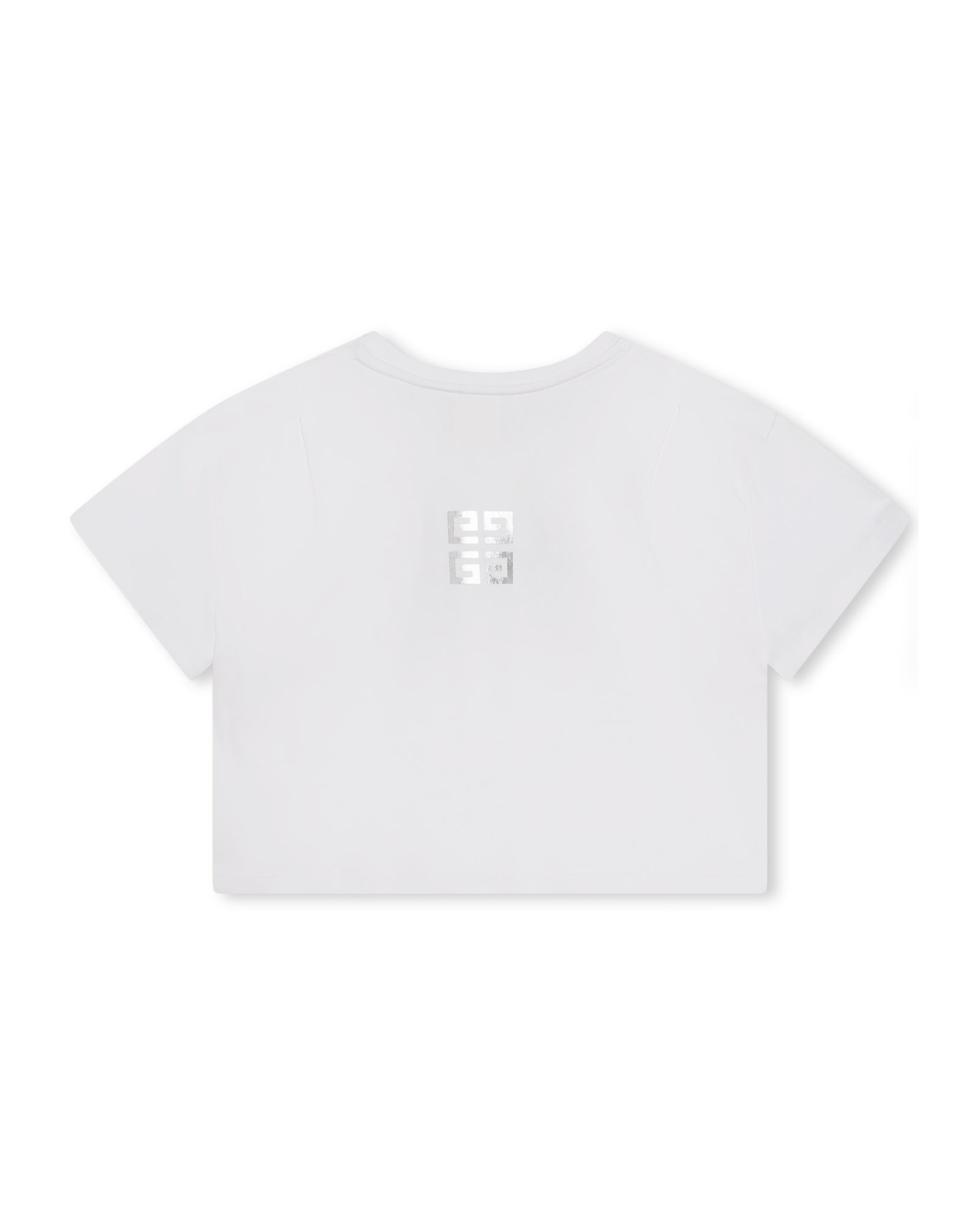T-shirt à manches courtes en coton - Blanc