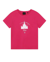 T-shirt à manches courtes en coton - Rose pep's