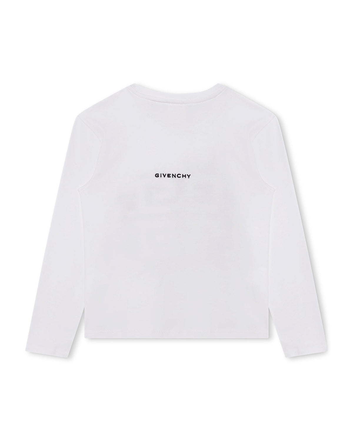 T-shirt à manches longues en coton - Blanc