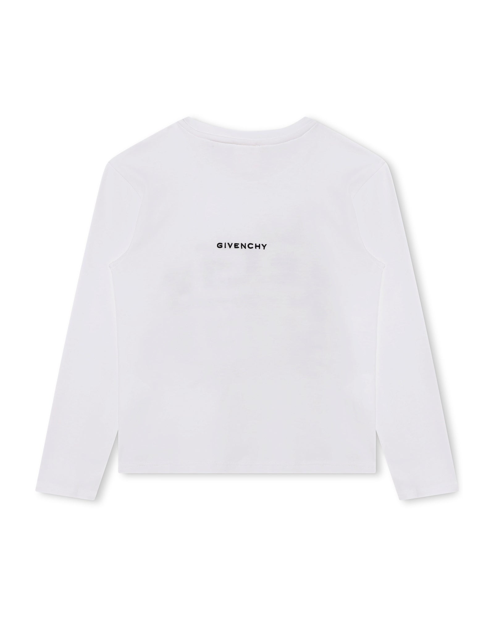 T-shirt à manches longues en coton - Blanc