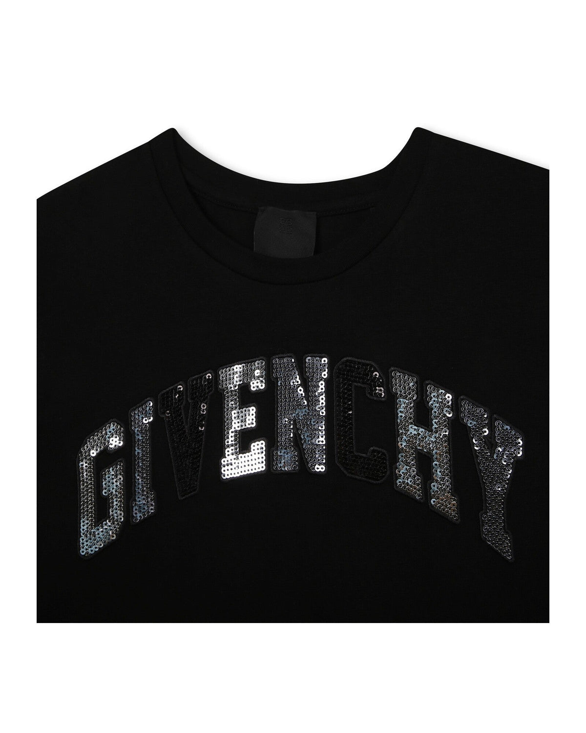 T-shirt à manches longues en coton - Black