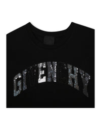 T-shirt à manches longues en coton - Black