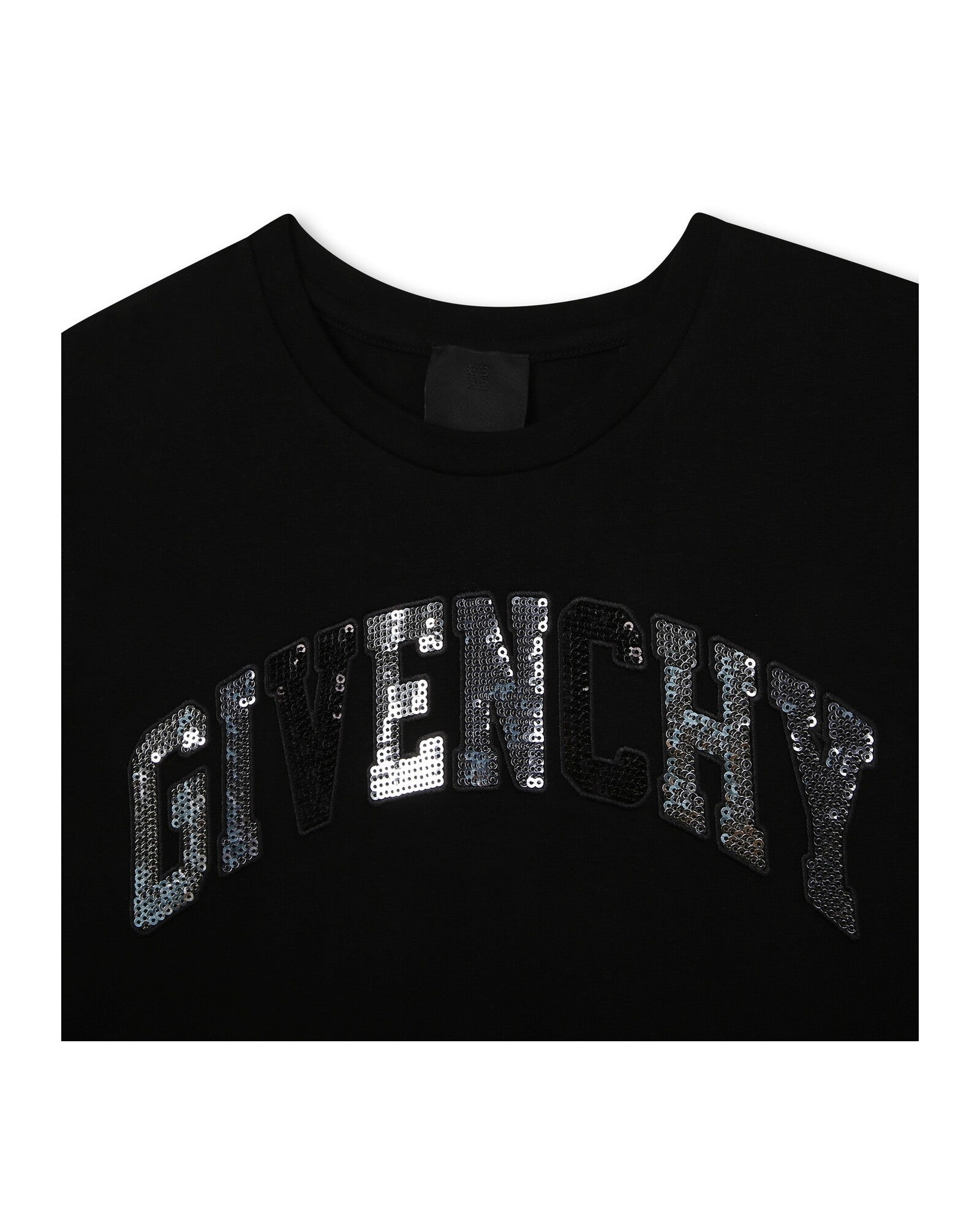 T-shirt à manches longues en coton - Black