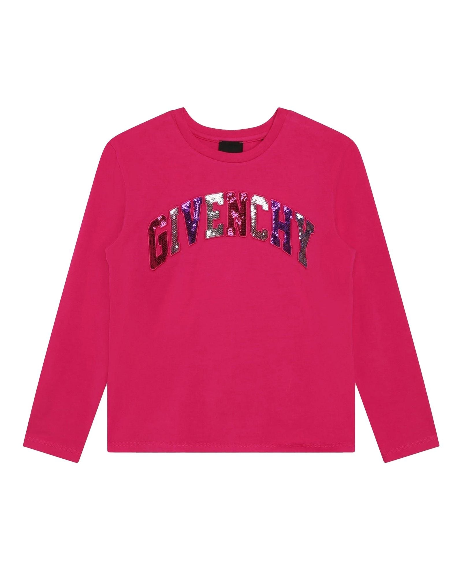 T-shirt à manches longues en coton - Rose pep's
