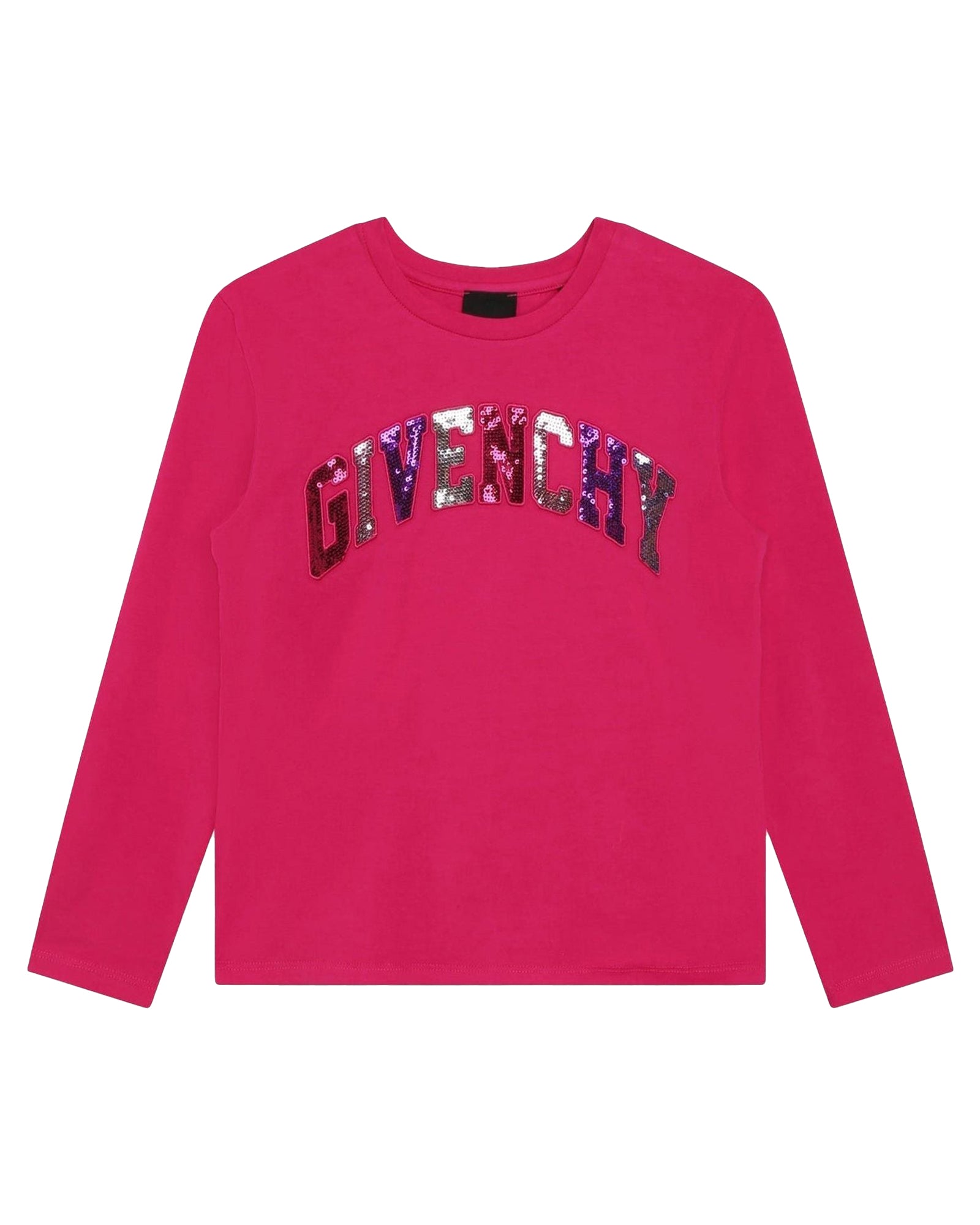 T-shirt à manches longues en coton - Rose Peps