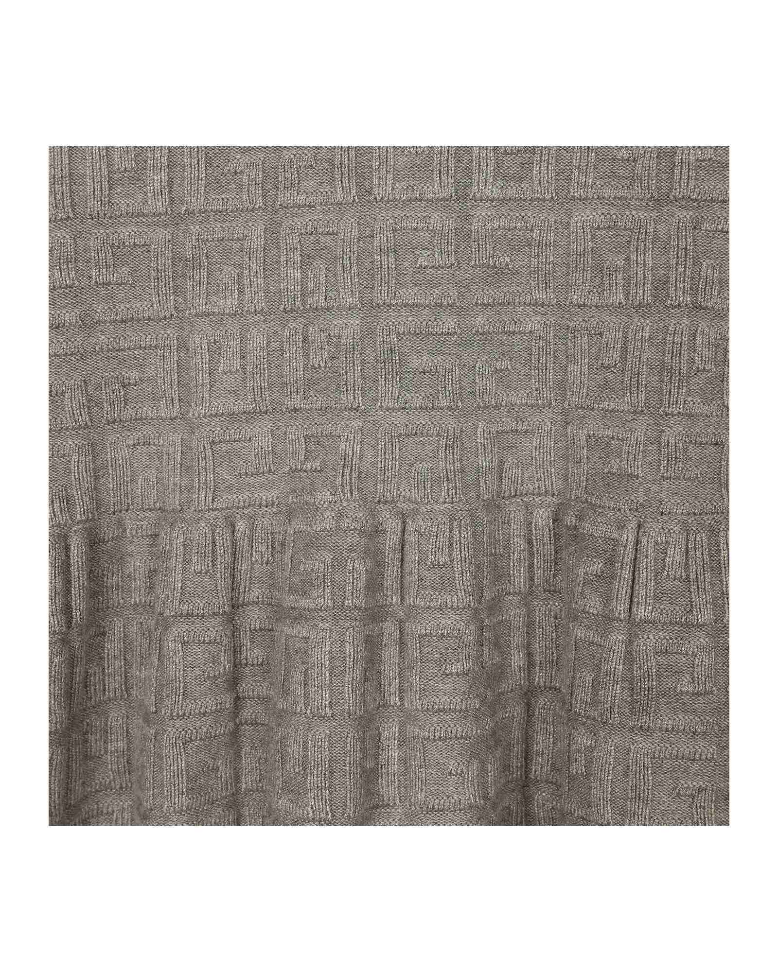 Pull en tricot - Gris Chiné