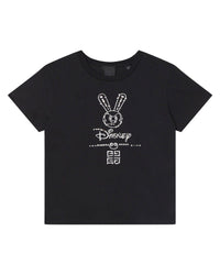 T-shirt à manches courtes en coton - Black