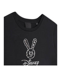 T-shirt à manches courtes en coton - Black
