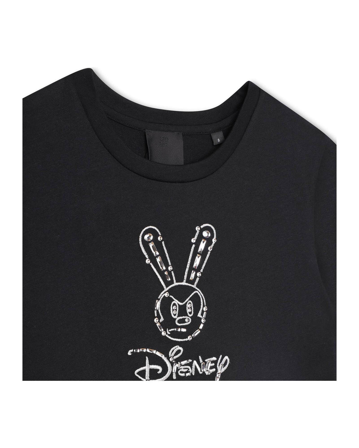 T-shirt à manches courtes en coton - Black