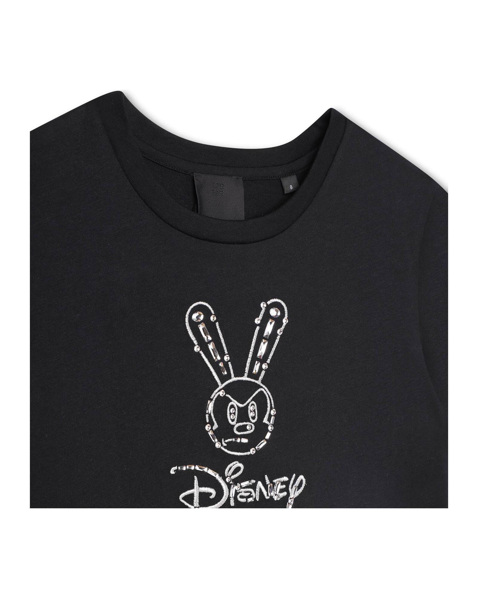 T-shirt à manches courtes en coton - Black
