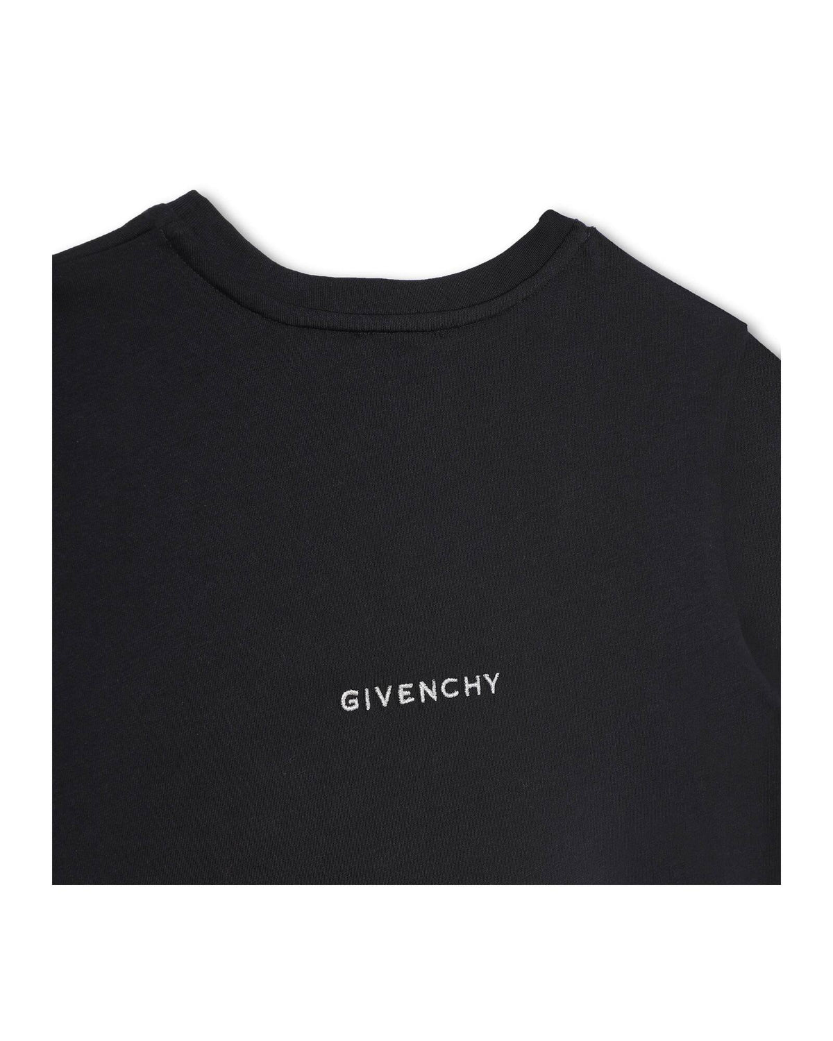 T-shirt à manches courtes en coton - Black