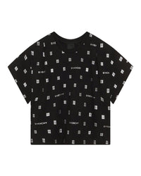 T-shirt à manches courtes en coton - Black