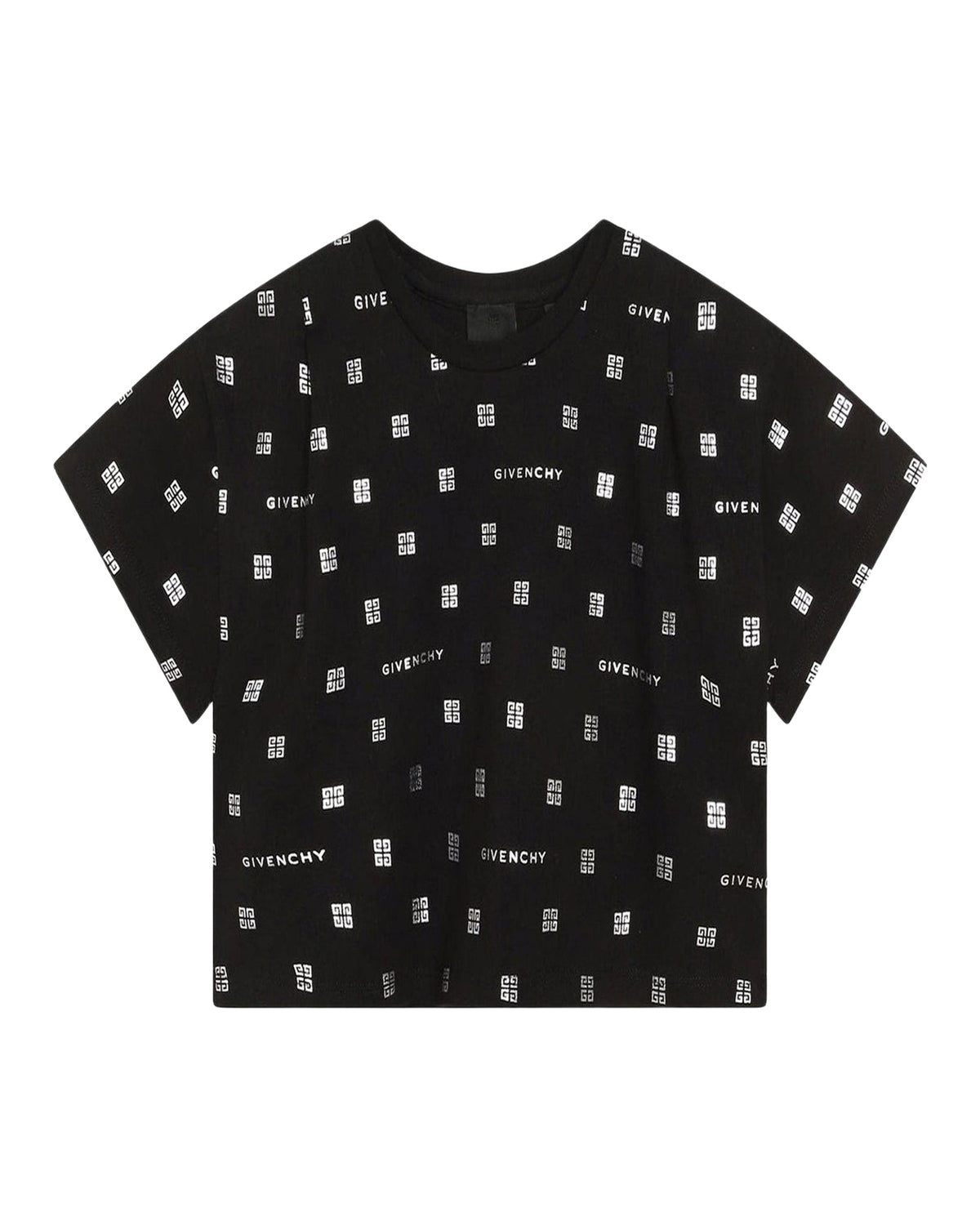 T-shirt à manches courtes en coton - Black