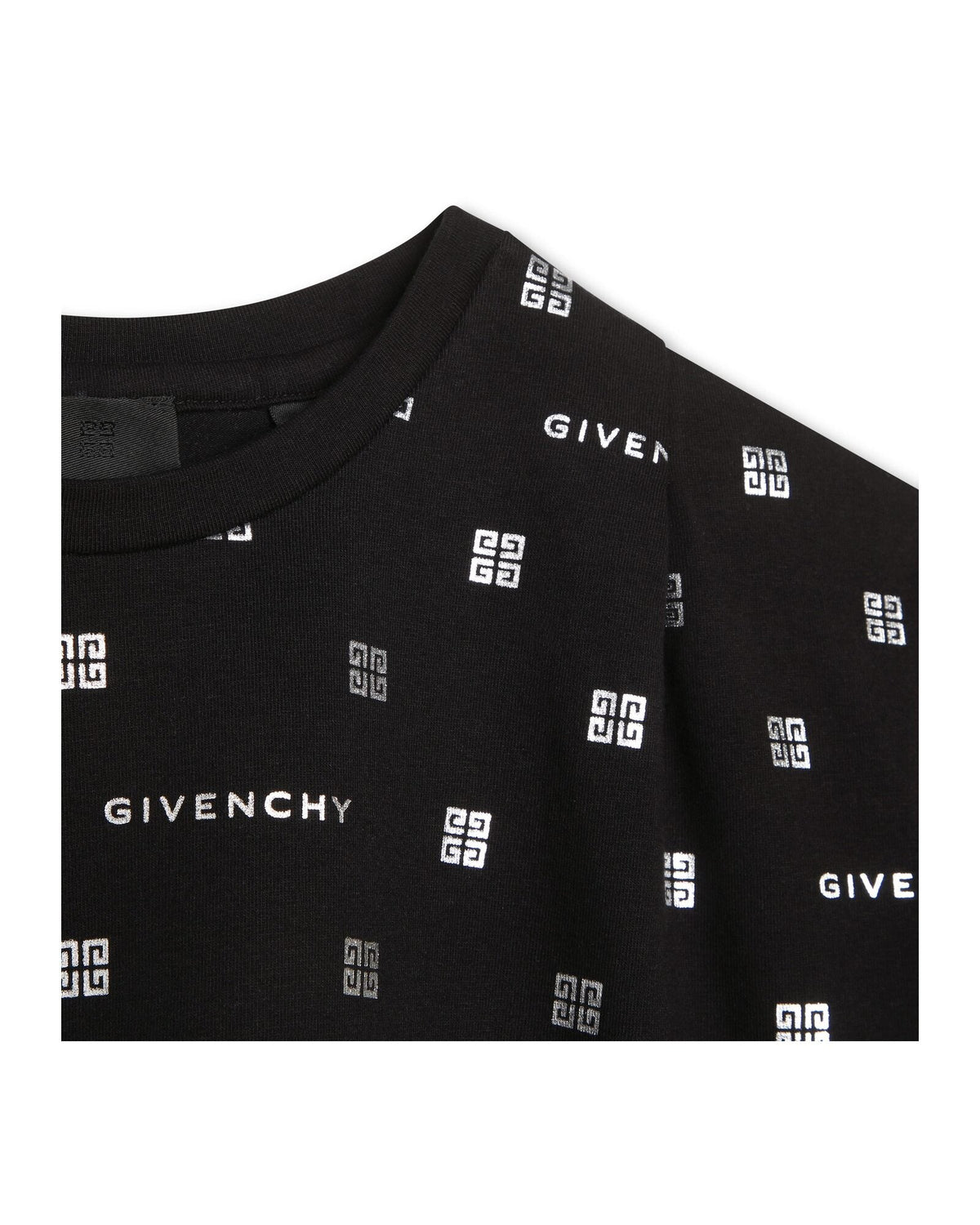 T-shirt à manches courtes en coton - Black