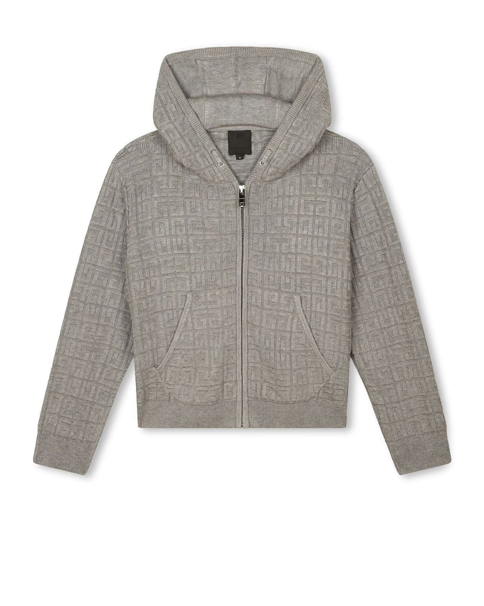 Knitted cardigan - Heather grey