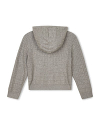 Knitted cardigan - Heather grey