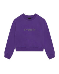 Sweatshirt en coton - Dark purple