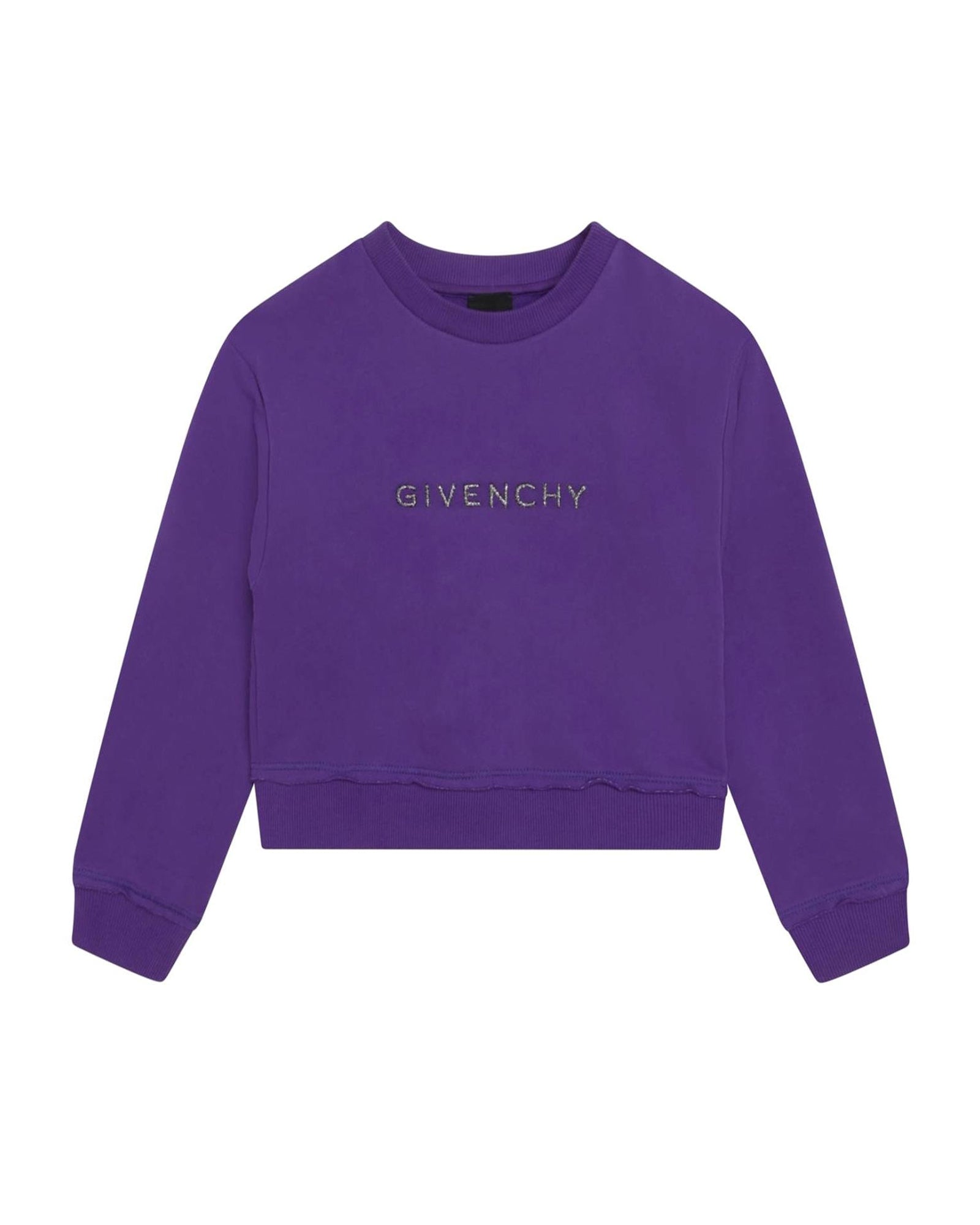 Sweatshirt en coton - Dark purple