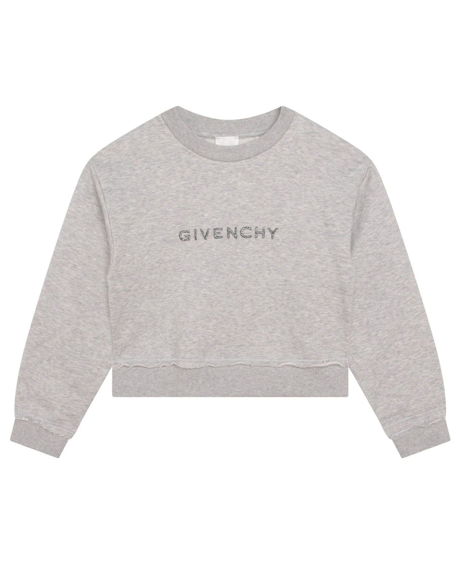 Sweatshirt en coton - Gris Chiné