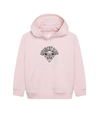 Sweat à capuche en coton - Marshmallow