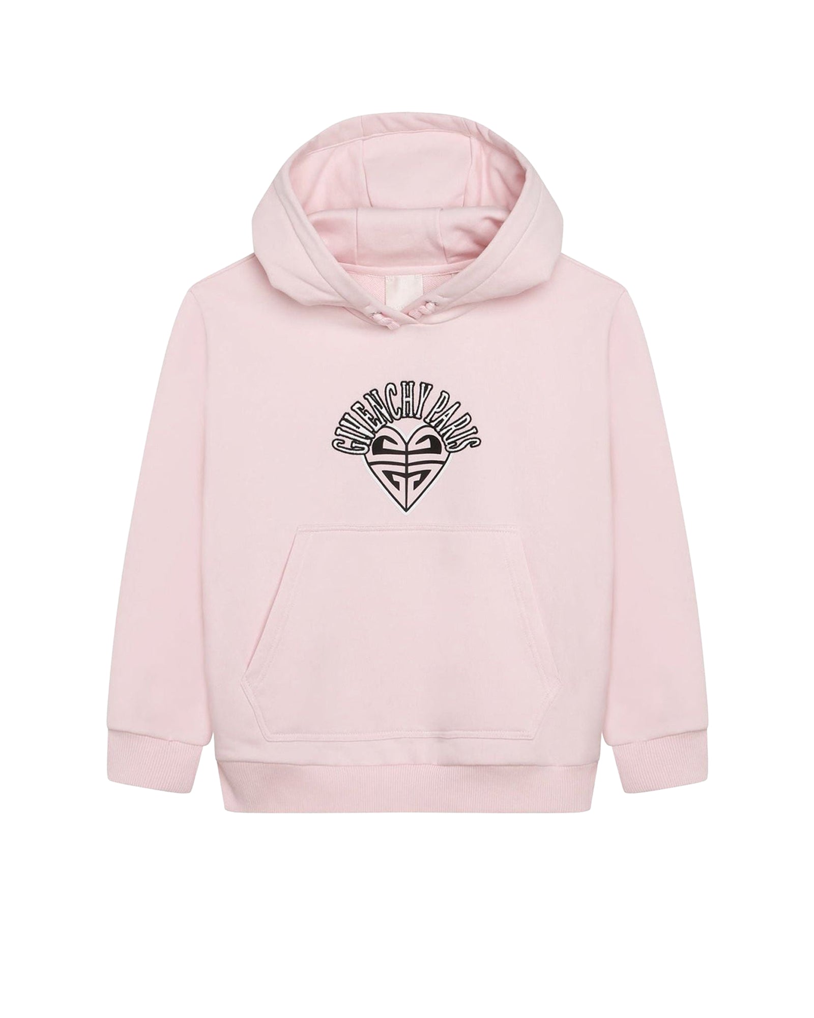 Sweat à capuche en coton - Marshmallow