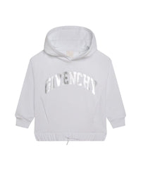 Sweatshirt à capuche en coton - Blanc